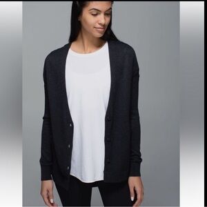 Lululemon Cardi in the Front Sweater